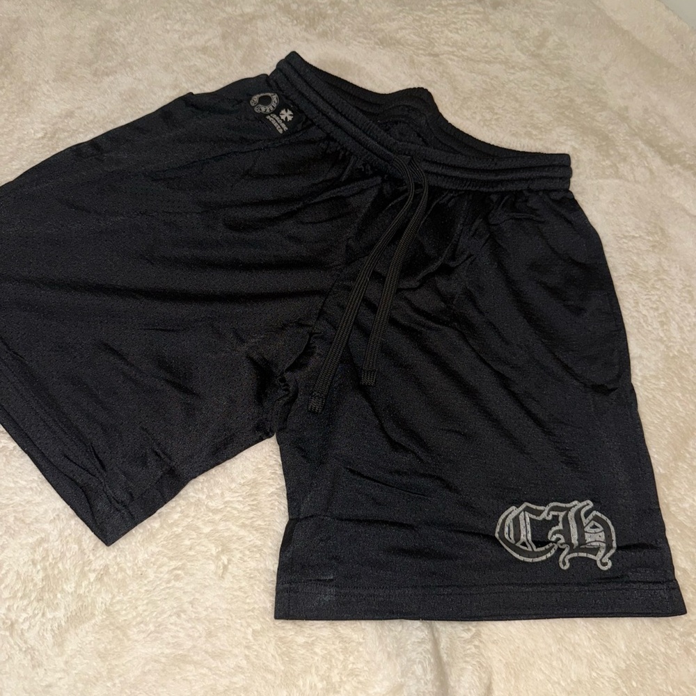 Chrome Hearts Black Athletic Shorts